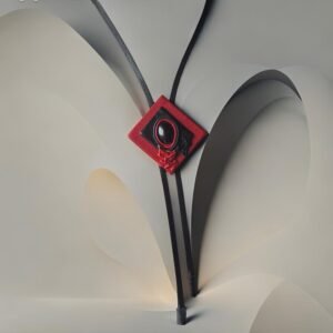 Odinis kaklo papuošalas rombas