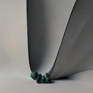 Polimerinio molio kamuoliukų pakabukas