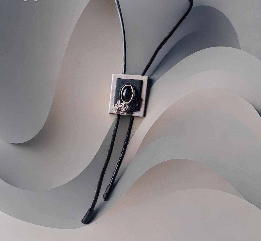 Odinis kaklo papuošalas kvadratas sviesus