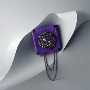 sage kaspinas fioletinis