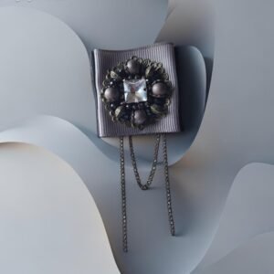 sage kaspinas pilkas